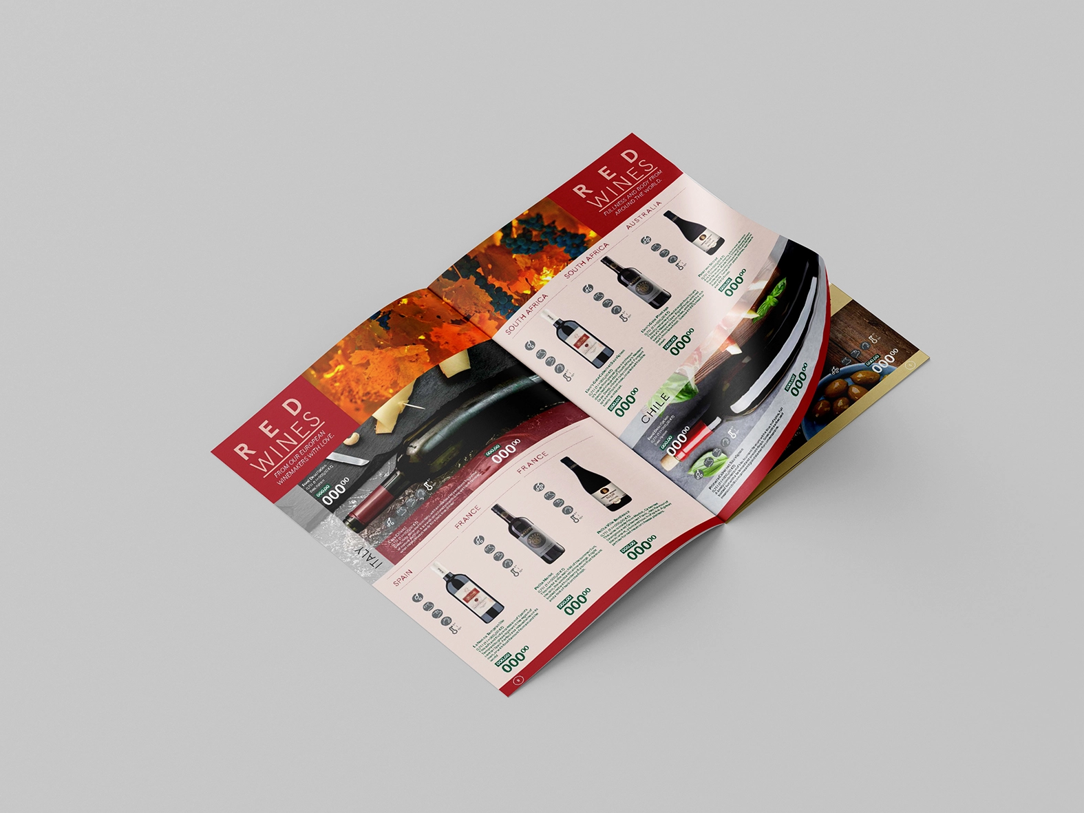 Tesco CE Wine Catalogue, inner spread 3